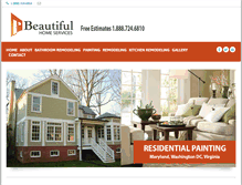 Tablet Screenshot of beautifulhomeservices.com